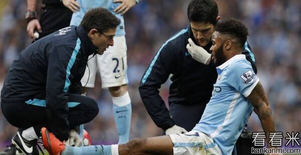 英媒:斯特林伤停6周 赶得上欧洲杯