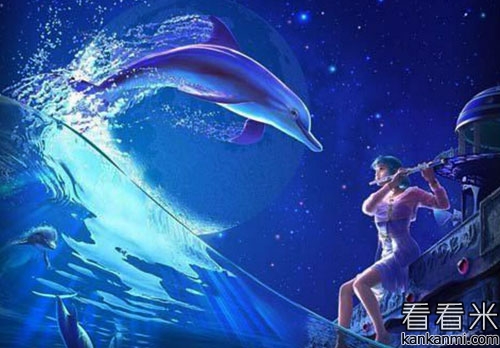外国民间小故事《海豚座的星座传说》