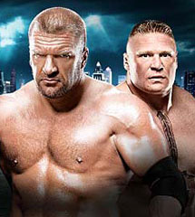 <b>HHH vs 布洛克《WWE2013摔跤狂热大赛》</b>