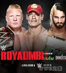 <b>布洛克vs塞纳vs罗林斯《WWE2015皇家大战》</b>