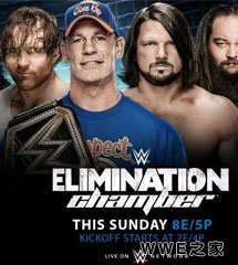 <b>WWE2017年2月13日【铁笼密室淘汰赛】</b>