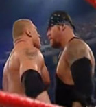 WWE 2002年不可饶恕 送葬者vs布洛克