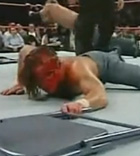 WWE血腥暴力比赛 HBK VS Edge 爆头流血