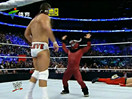 【中文解说】WWE博达拉斯心生不忿狂砸小公牛(2014.09.24) - 狂野角斗士