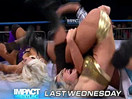 TNA女子冠军赛！性感莱希vs哈沃克-Impact摔角2014年10月16日 - 狂野角斗士