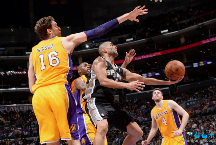 NBA前瞻:湖人vs马刺 GDP领衔球员全休无压力