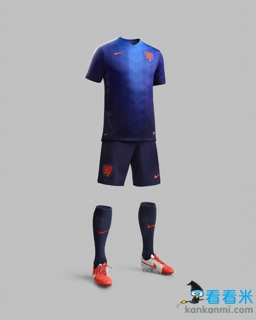 耐克发布荷兰国家队巴西世界杯客场战袍