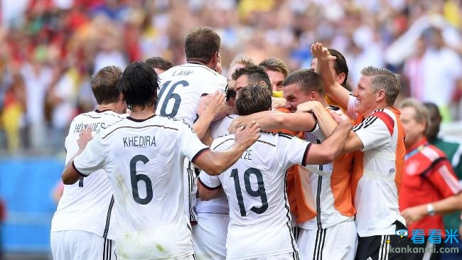 世界杯进8强德国人均得40万 夺冠奖金60年间翻234倍