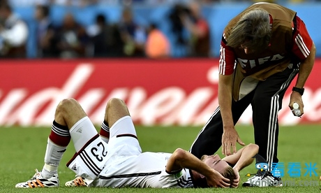 世界杯情报:德国中场克拉默遭受失忆 已不记得比赛过程