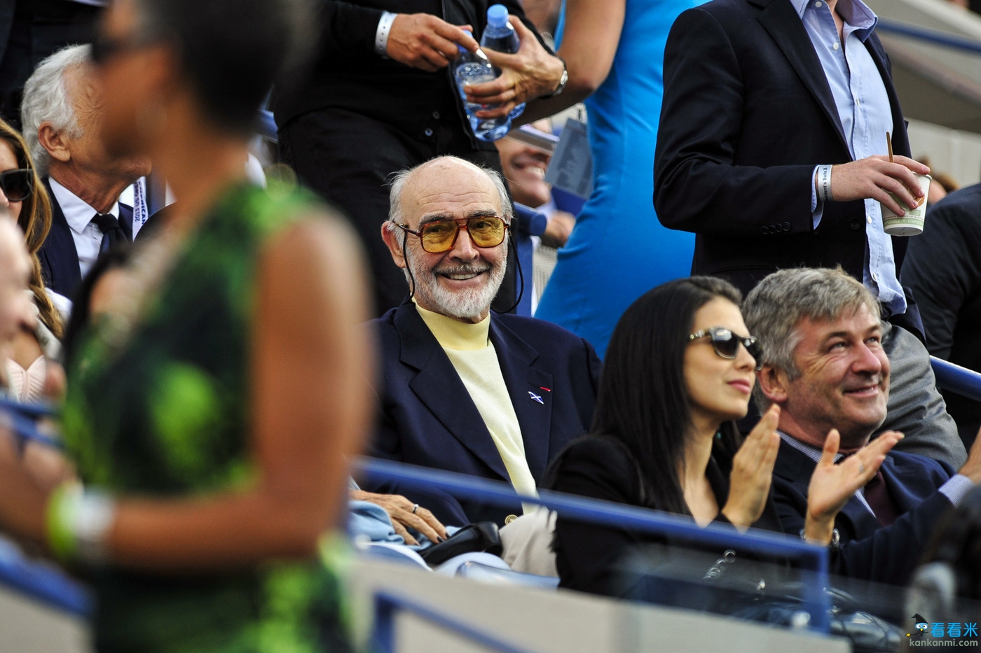 小贝与西王后捧场纳德决战 美网观众席星光熠熠(图)