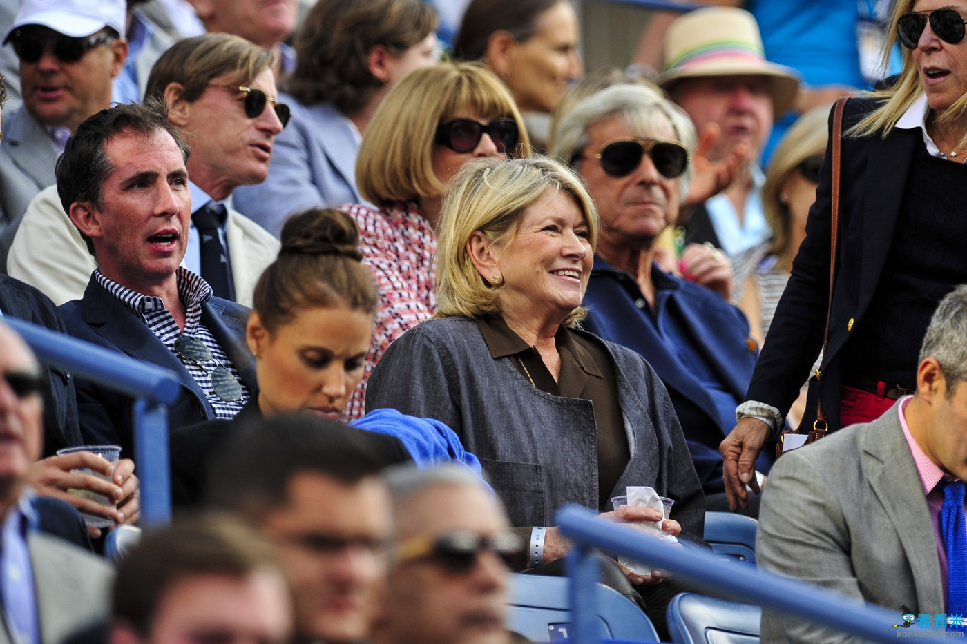 小贝与西王后捧场纳德决战 美网观众席星光熠熠(图)