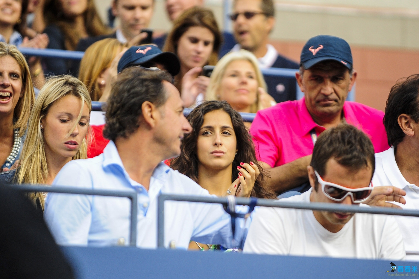 小贝与西王后捧场纳德决战 美网观众席星光熠熠(图)
