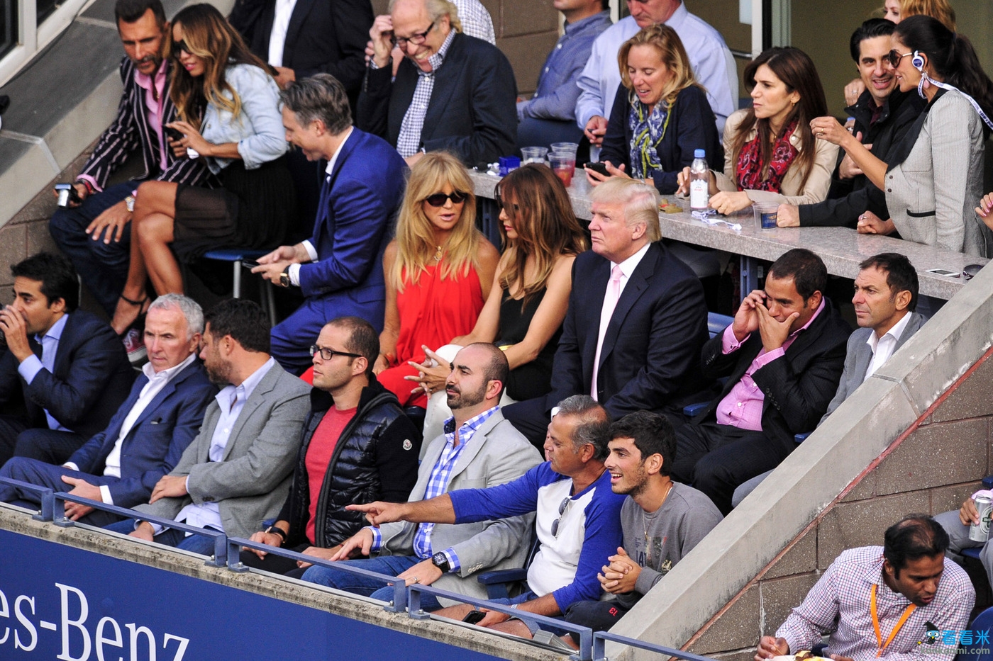 小贝与西王后捧场纳德决战 美网观众席星光熠熠(图)