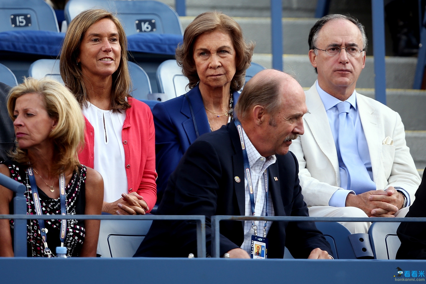 小贝与西王后捧场纳德决战 美网观众席星光熠熠(图)