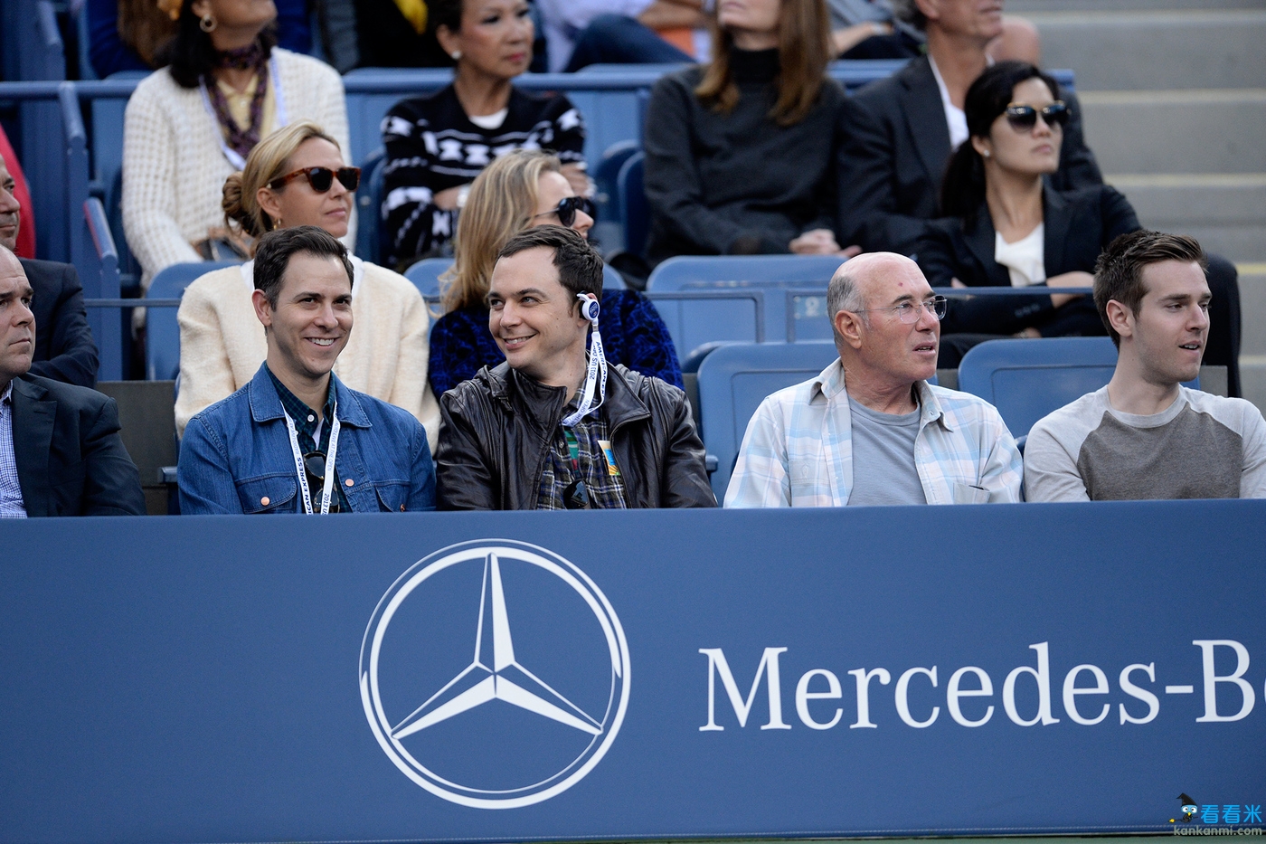 小贝与西王后捧场纳德决战 美网观众席星光熠熠(图)