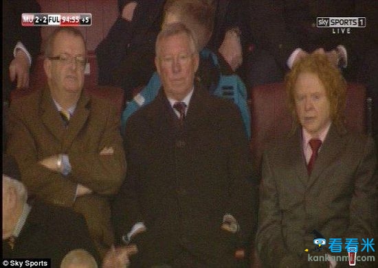 最后时刻被扳平,表情呆滞