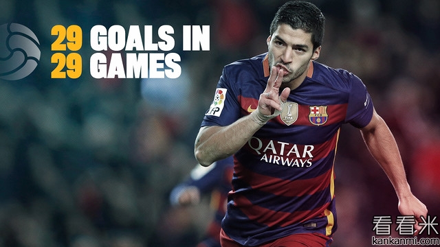 第一中锋？数说巴萨9号苏亚雷斯