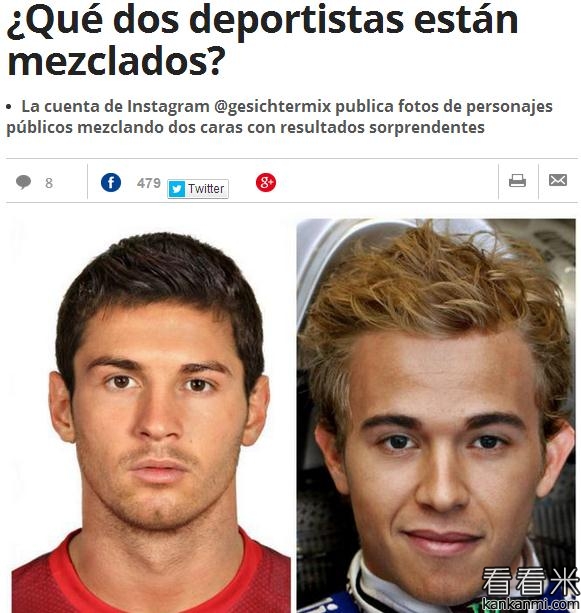 C罗梅西合成图曝光 像谁多一点？