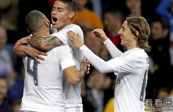 J罗一传一射破三月联赛进球荒