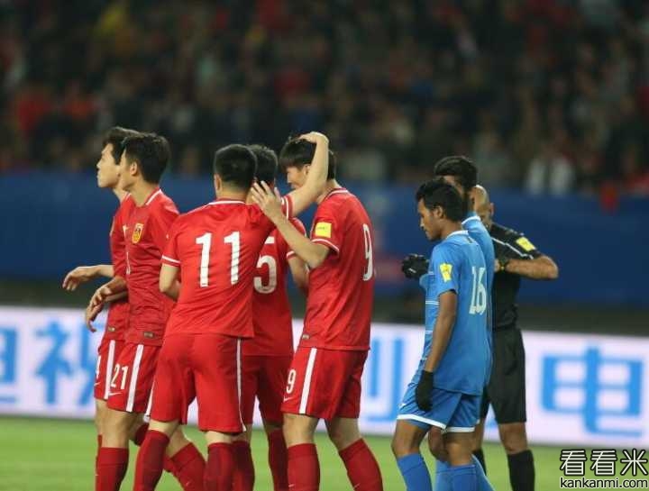 世预赛-姜宁戴帽杨旭破门 国足4-0战胜马尔代夫