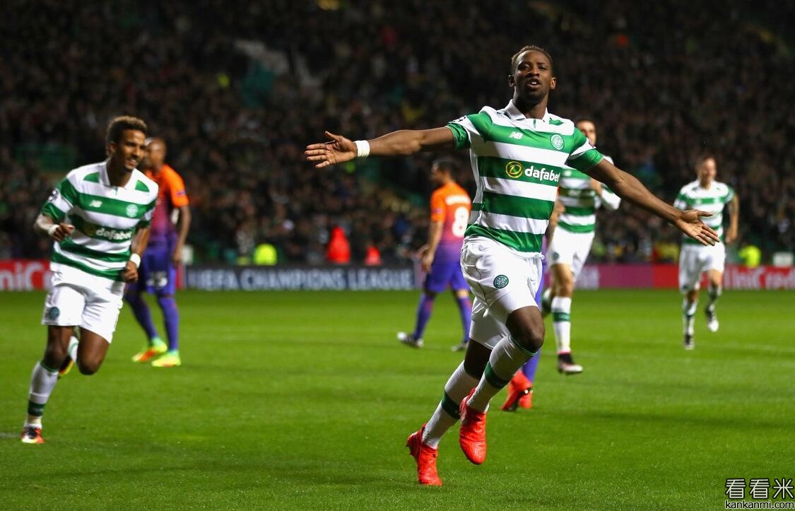 欧冠-登贝莱双响斯特林乌龙 曼城3-3战平凯尔特人