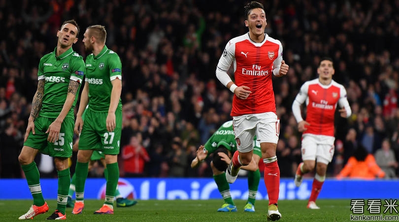 温格：厄齐尔找到了进球的感觉